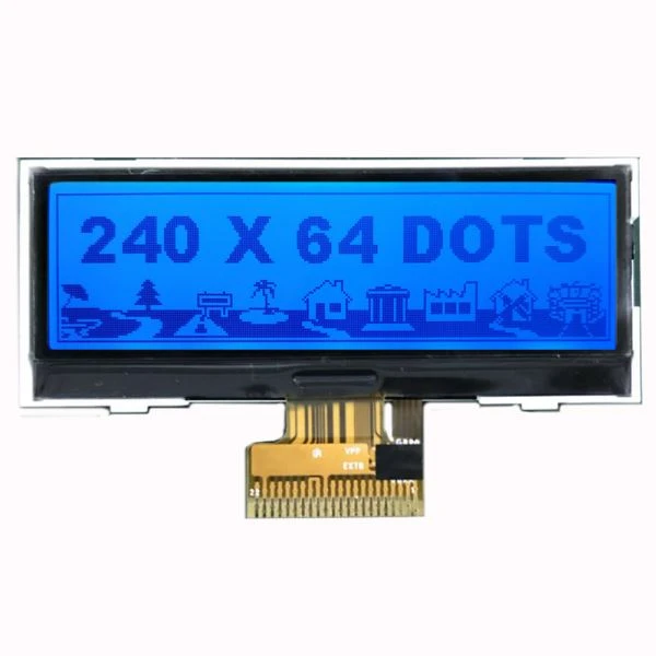 Modiwl FSTN COG Cadarnhaol Arddangosfa LCD 240x64